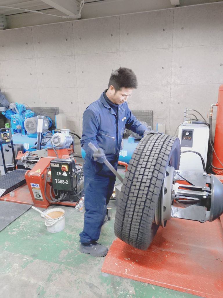 配属先の作業風景2