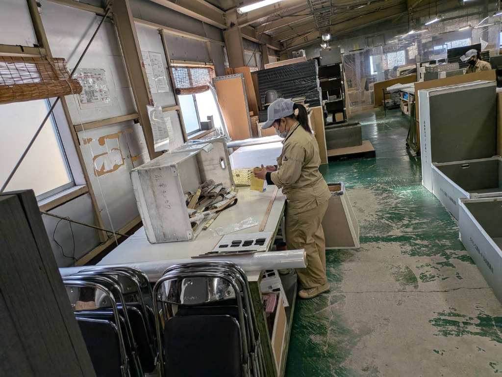 配属先の作業風景3